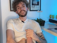 Steamy Brit stud Jerk Off Instructions sloppy converse