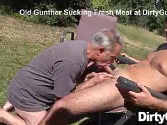 fresh jism Makes pervert Gunther Feel Young Again