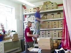 BullDogXXX.com - Cum in the warehouse