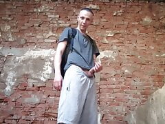 Masturbation in an abandoned factory - Roman Gisych