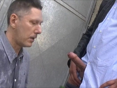 Uncircumcised Trouser Snake Urinate and Jism in my Gullet