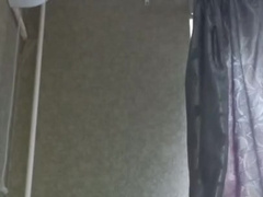 Fellow Stroking Humungous Unshaved Dick