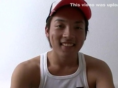 Best Asian homo twinks in Horny handjob, fingering JAV clip