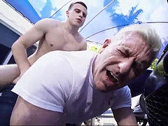 Bjbottom, gay daddy, bareback