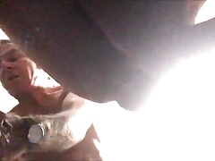 Daddy takes raw cock