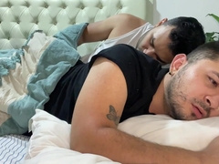 Mischievous stepparent mistakes his son-in-law for his wifey and breeds him non-stop