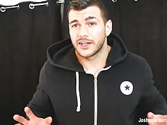 Straight muscle guy made to suck bigger muscle cock