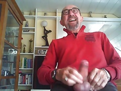 geil wichsen aus der Lederhose