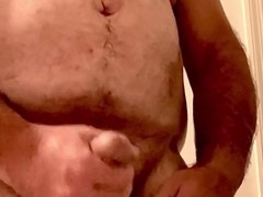 Beard hairy jerking off, straight married jerk off, tent jerk off