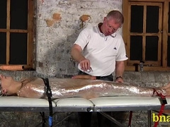 Lustful stud luvs harsh bondage & discipline