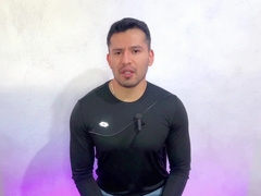 Colombian cramming a young Chilean's arse with milk