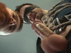 Bound, blindfolded and edged