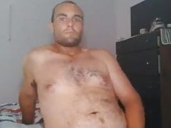 Pulling my cock out.