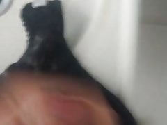Gozando na calcinha da priminha safada#2  cum on panty