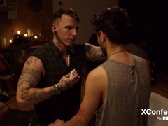 Sultry Homosexual Romp with Stranger - Refugee's Welcome On XConfessions By Erika Lust