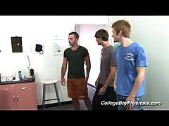 College boys medical examination