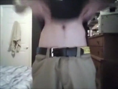 Hot boy dildo play