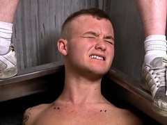 BDSM slave boy tied up punished fucked milked schwule jungs