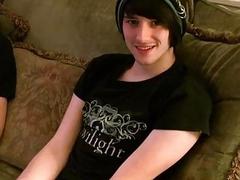 Brother gay sex cum Aron met William at a club and was convinced to