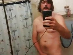 Playing with my cock