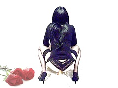AnaKristina - Black Haired Sissy Doll