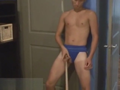 Tommy gets home from baseball practice