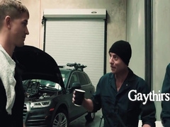 Roman Todd And Brandon Anderson In If You Dont Get On Your Knees, I Will Tell These Assholes You Are A Twink 6 Min