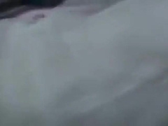 Amateur Japanese CD cream pie in public bathroom