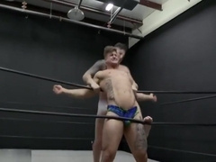 Muscle Hunks Wrestling