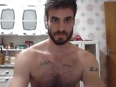 Hot guy showing off