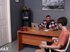 PrideStudios - Wooly Stepfather Barebacks His Sonnie To Do His Errands