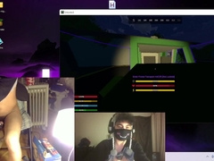 Game, Jizz, and Chill Zombie Game with Massager pt6