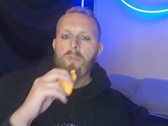 Daddy dirty talk, gay big head thick cock, big balls