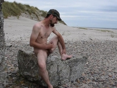 cum on the beach 6