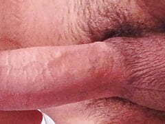 Huge cock bathroom masterbating