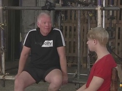 Dominant Sir Sebastian Kane Tantalizes Twink Daniel Hausser in a Wild Fetish Encounter