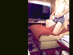 Facefucking hairy man bear