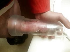 Fleshlight experimentation amature homemade POV.