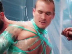 Takes Out The Dildo And Shoves His Own Raw Cock Up Isaacs Hole - Dillon Diaz And Alpha Wolfe