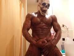 Hallelujah Johnson gets his thick black cock worshipped by a hairy muscle daddy (Mr. 86 Part 2)