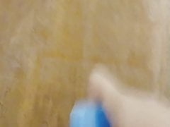 Squirting on my lubricant