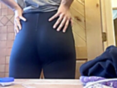 Gay leggings, twerk, leggins masturbation