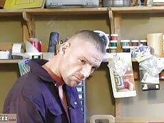 BullDogXXX.com - Warehouse Threesome