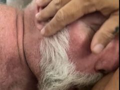 DaddyBearAZ sucking on his boy Chefbarez meat