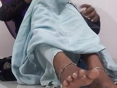 Crossdresser in saree