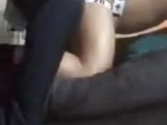 nailing on sofa
