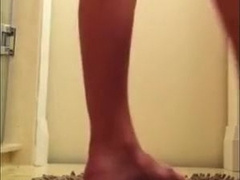 Sexy Young Boy Dildo Gape and Wank in Bathroom 9