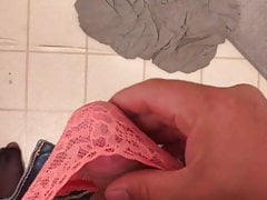 Teasing thru my panties