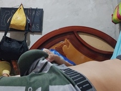 Amateur twink, a big cock man, big ass gay