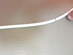 Shower hose deep into my horny wet asspussy 15.75in(40cm)